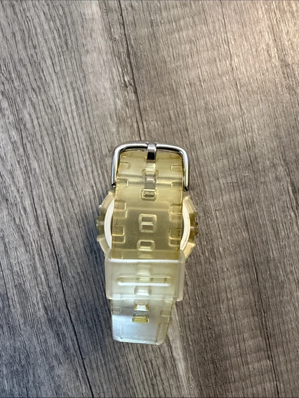 Casio Baby-G Translucent Pale Yellow Sport Watch
